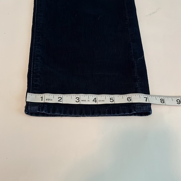 7 For All Mankind Corduroy Straight Leg Mid Rise Size 28 - Picture 8 of 16
